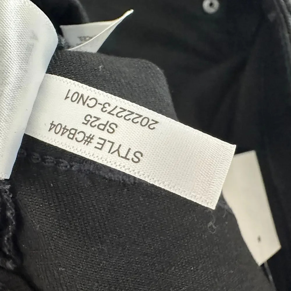 J.Crew Petite Curvy Essential Straight Black Jean All Day Stretch US 28P NWT - Picture 11 of 11